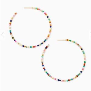 Kendra Scott Scarlet Hoops in Multi